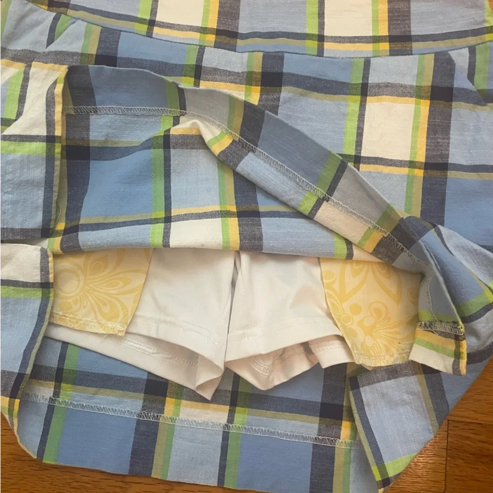 Loud mouth ladies plaid golf skort - Picture 2 of 5